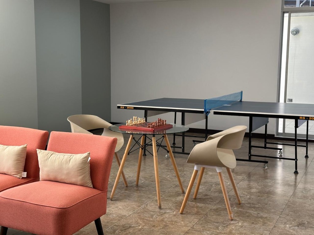 Salón de juegos del edificio