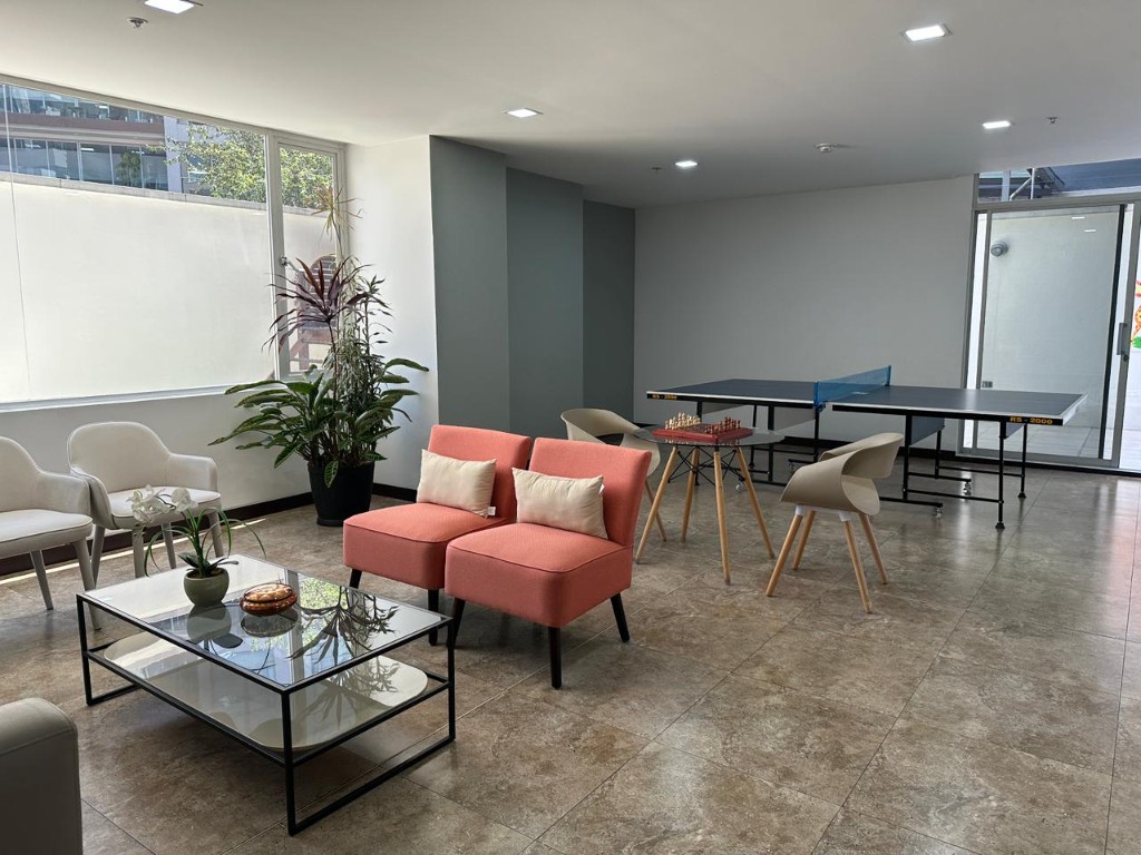 Salón de juegos del edificio