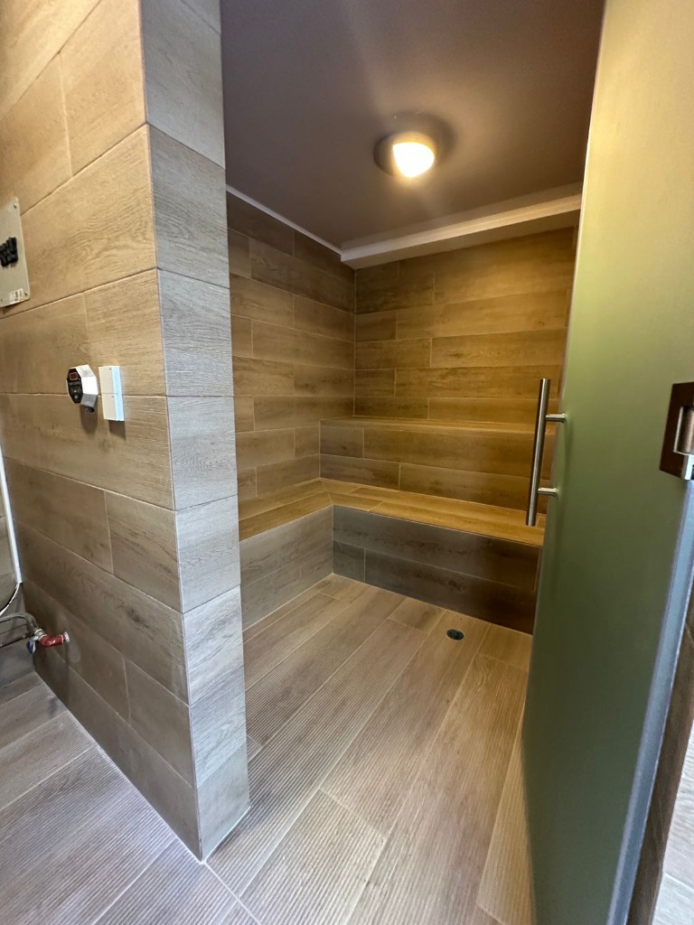 Sauna del conjunto residencial