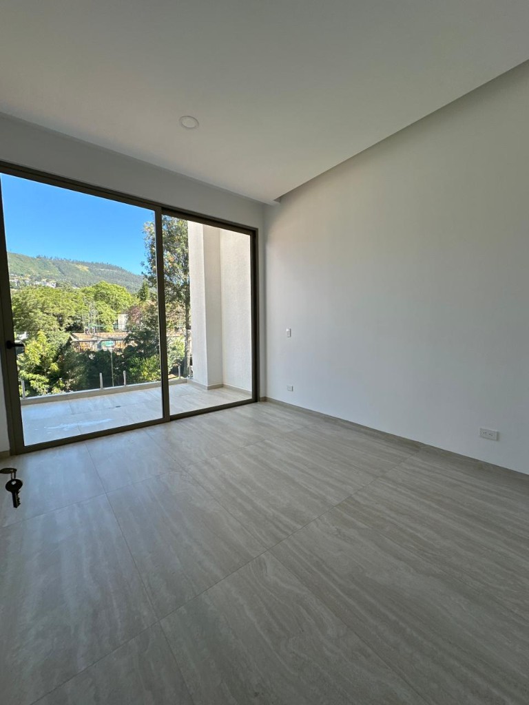 Detalle de acabados interiores del penthouse